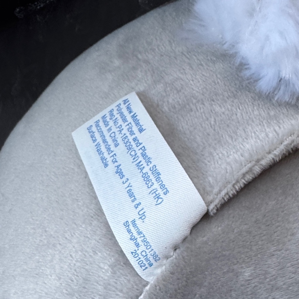Plush Bunny Basket Set - Gray and Tan - Picture 9 of 9